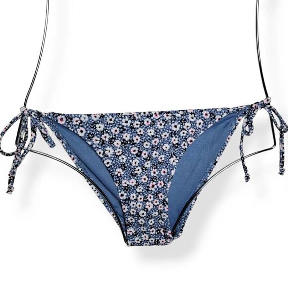 Xhilaration  Floral String Bikini Small Jrs. (0-2) - Picture 1 of 3